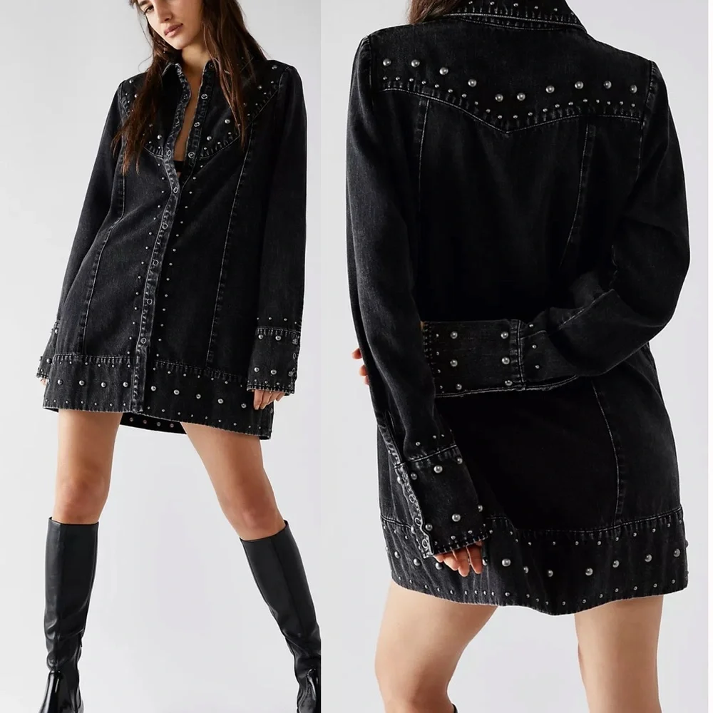 New Free People Bennett Mini Dress - Picture 1 of 4